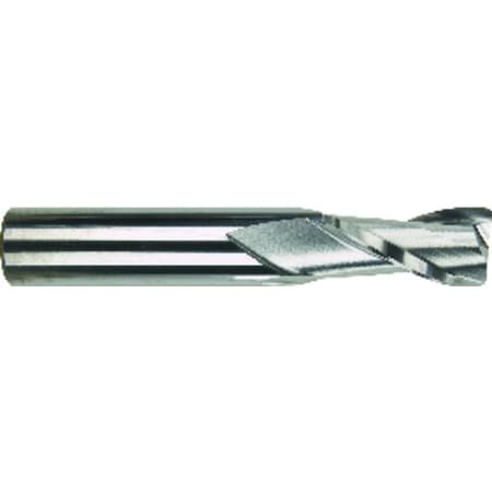 End Mill, Center Cutting Regular Length Single End, Series 5944T, 14 Cutter Dia, 212 Overall L